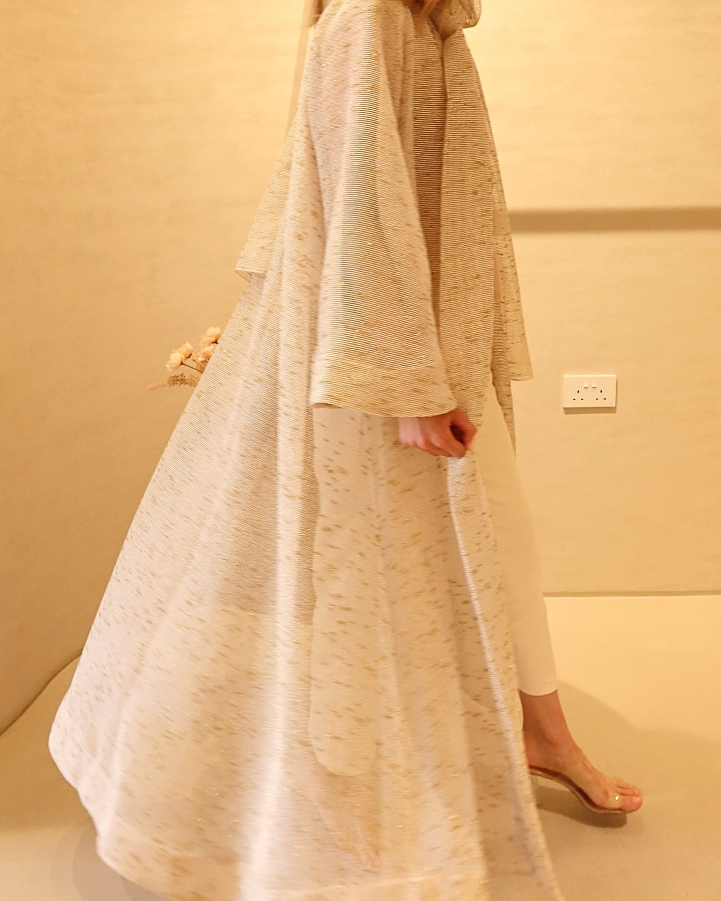 Sheer Shine Abaya by FLounge 