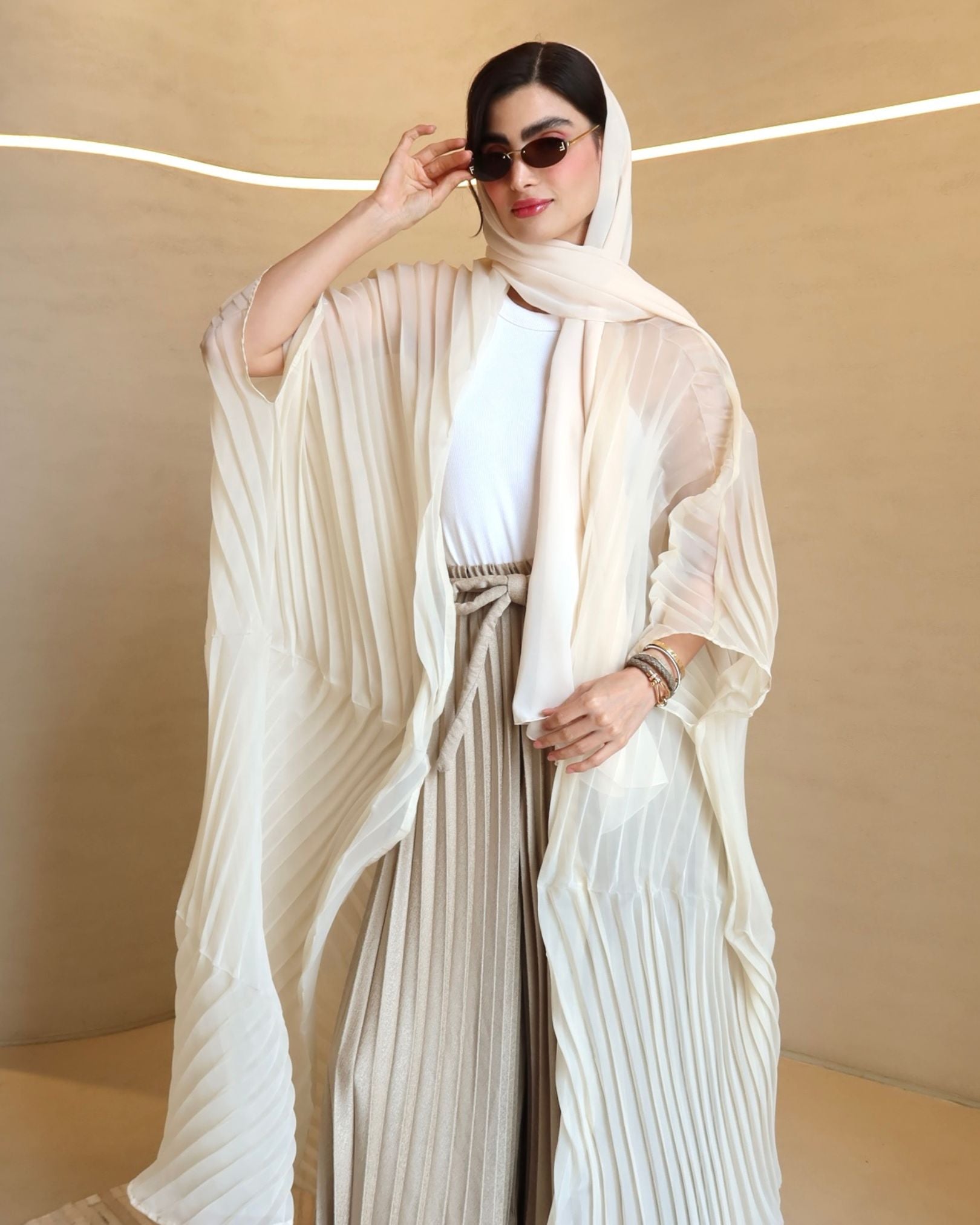 Elegant Spider Silk Abaya