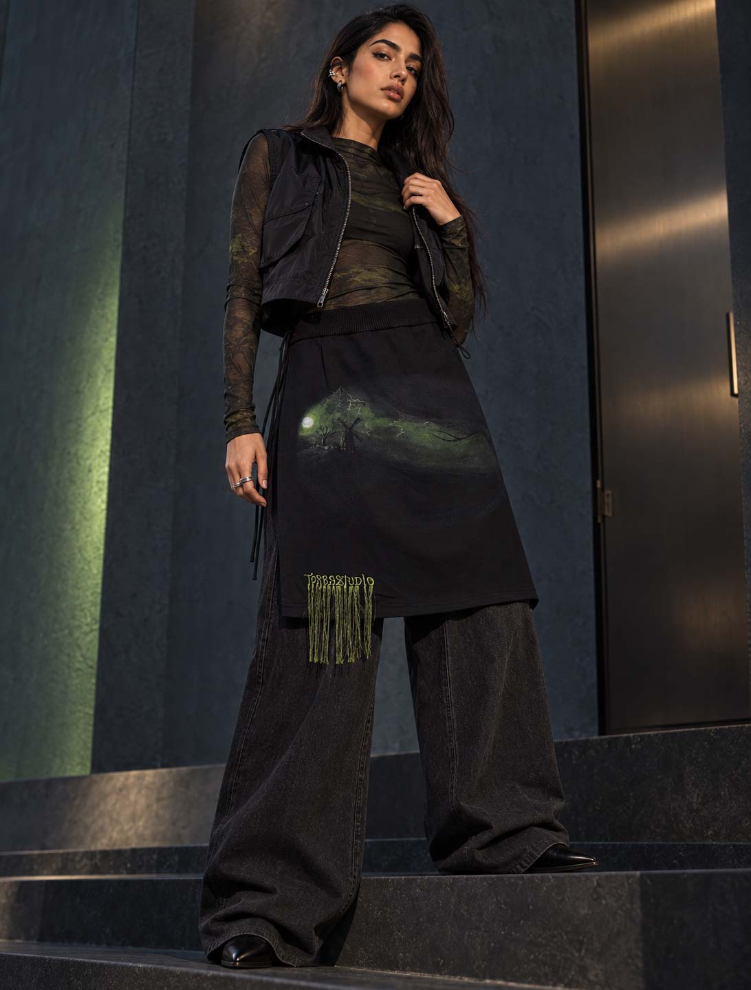TorbaStudio - By the Suburbs Wrap Piece