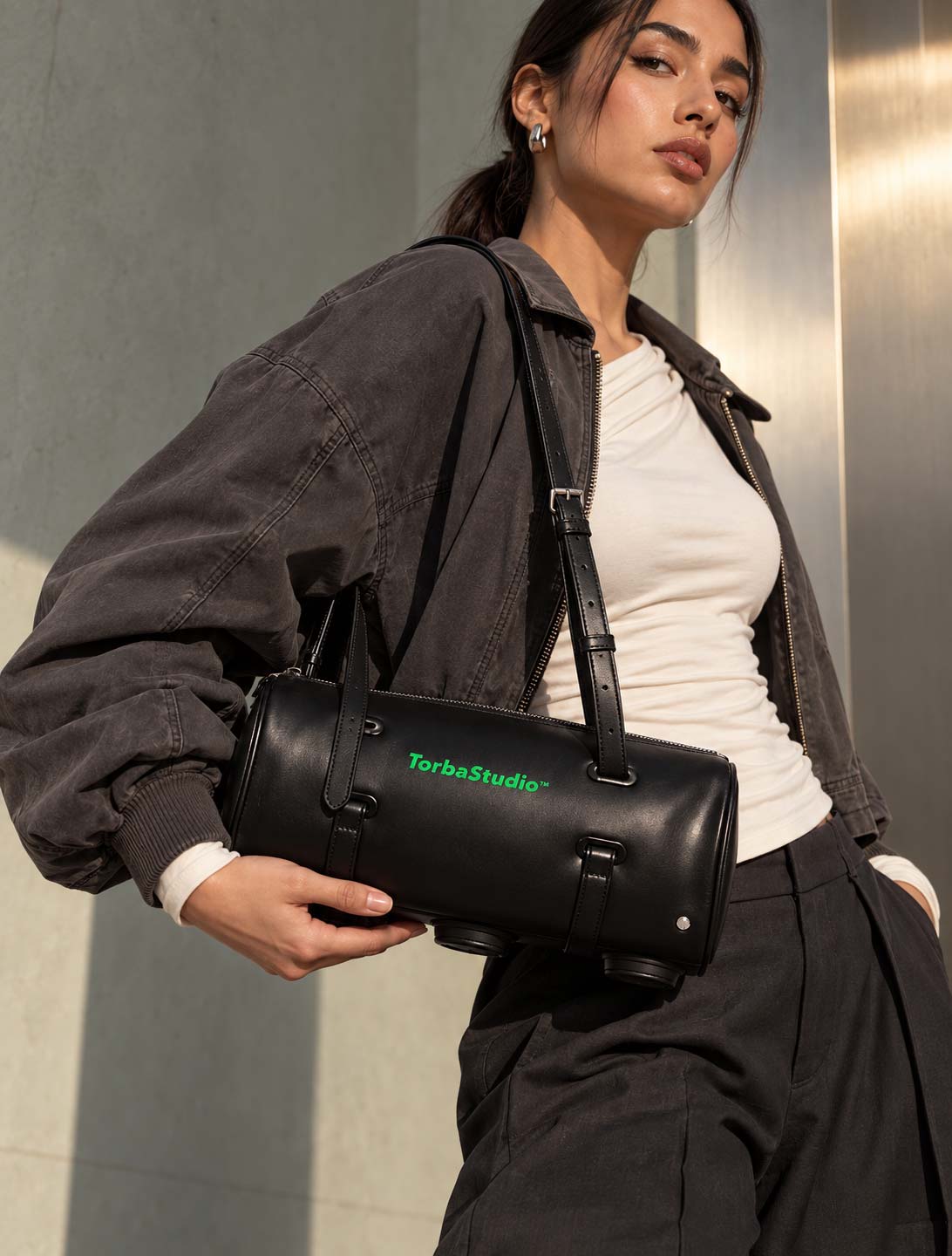 TorbaStudio - Frankie Barrel Bag