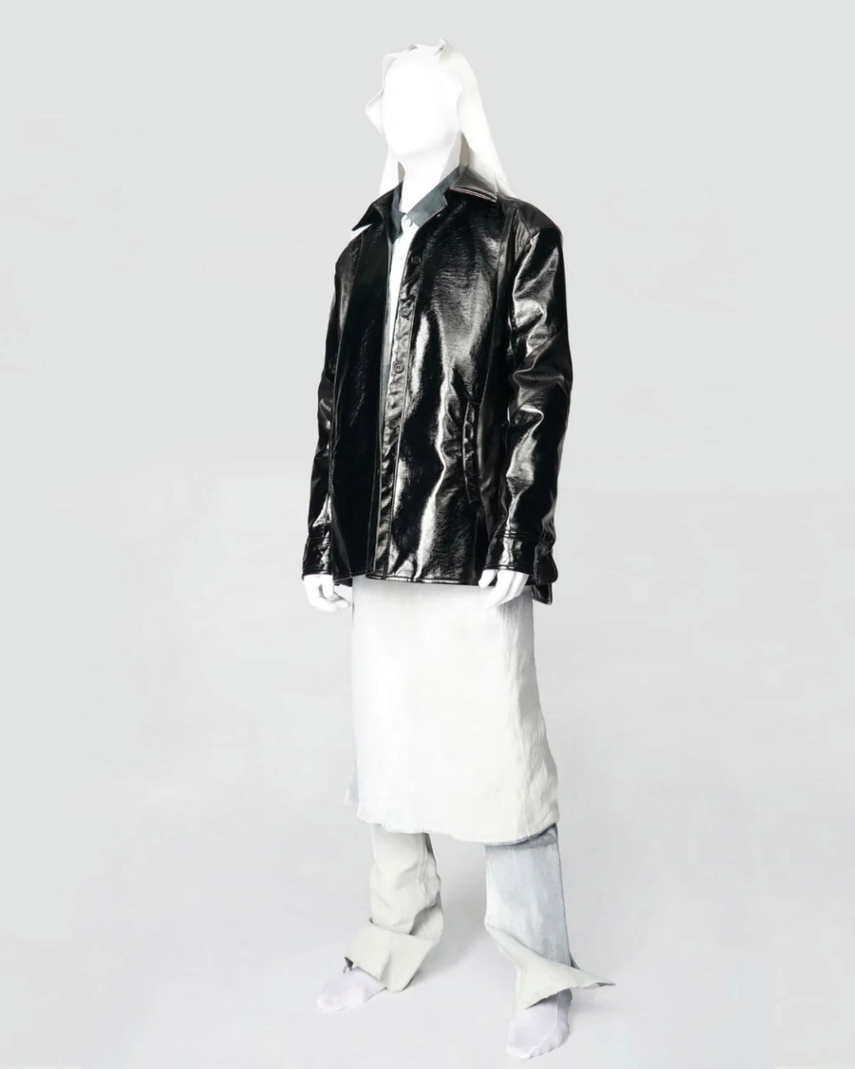 TorbaStudio - Leather Racer Shirt