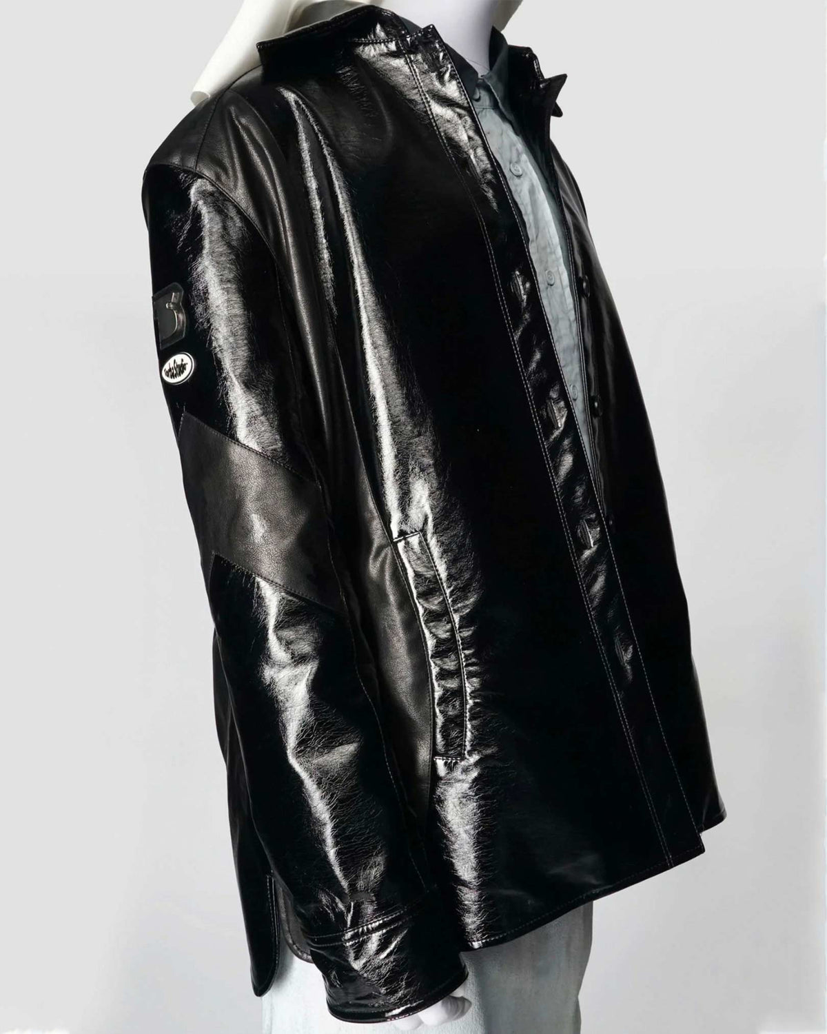 TorbaStudio - Leather Racer Shirt