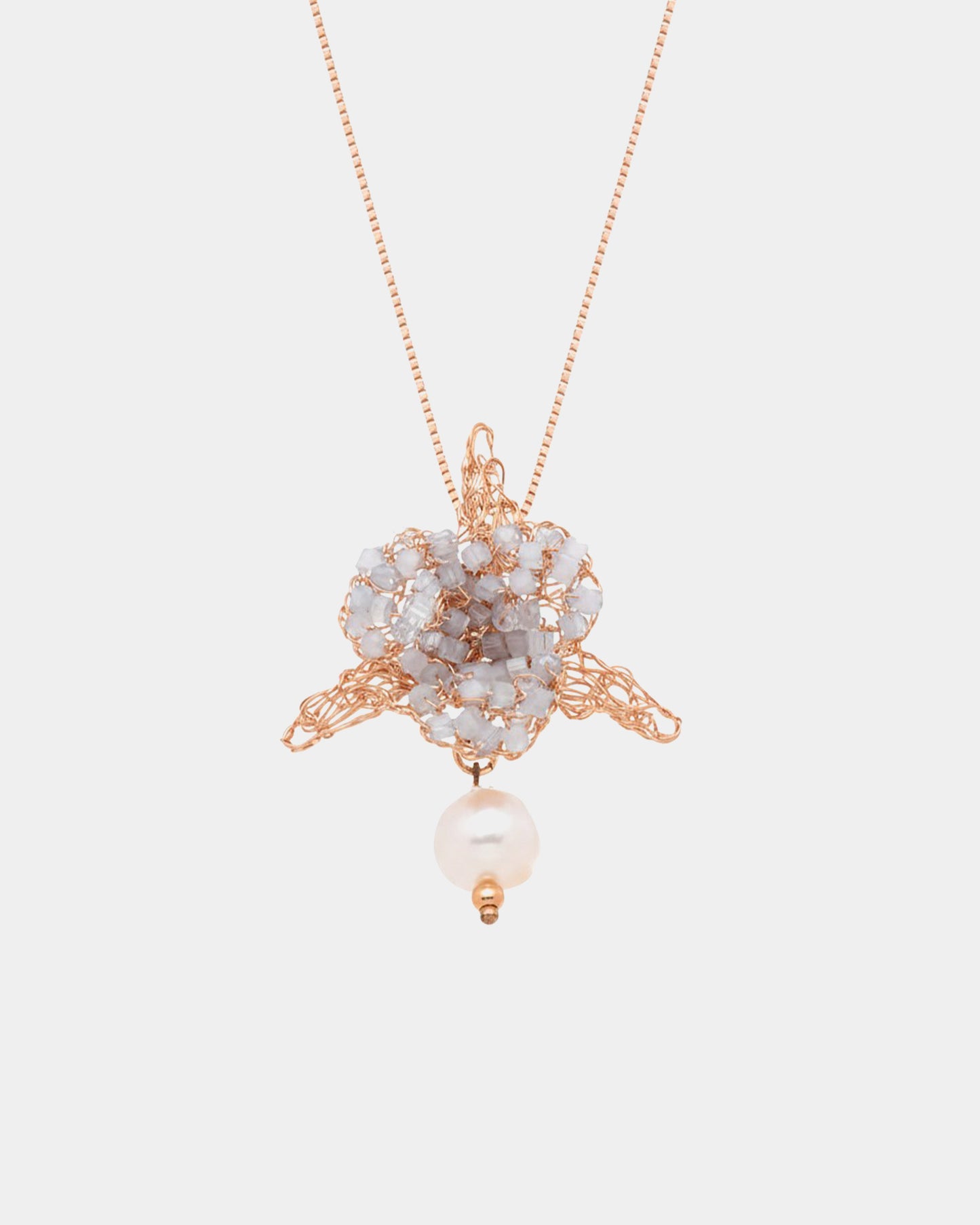 Blooming Beauty Aflorar Crochet Necklace