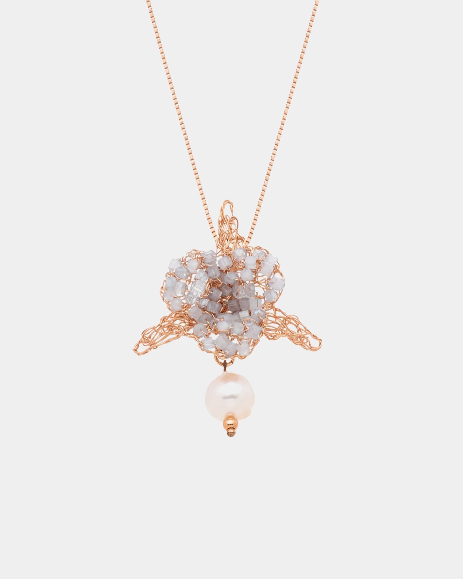 Blooming Beauty Aflorar Crochet Necklace