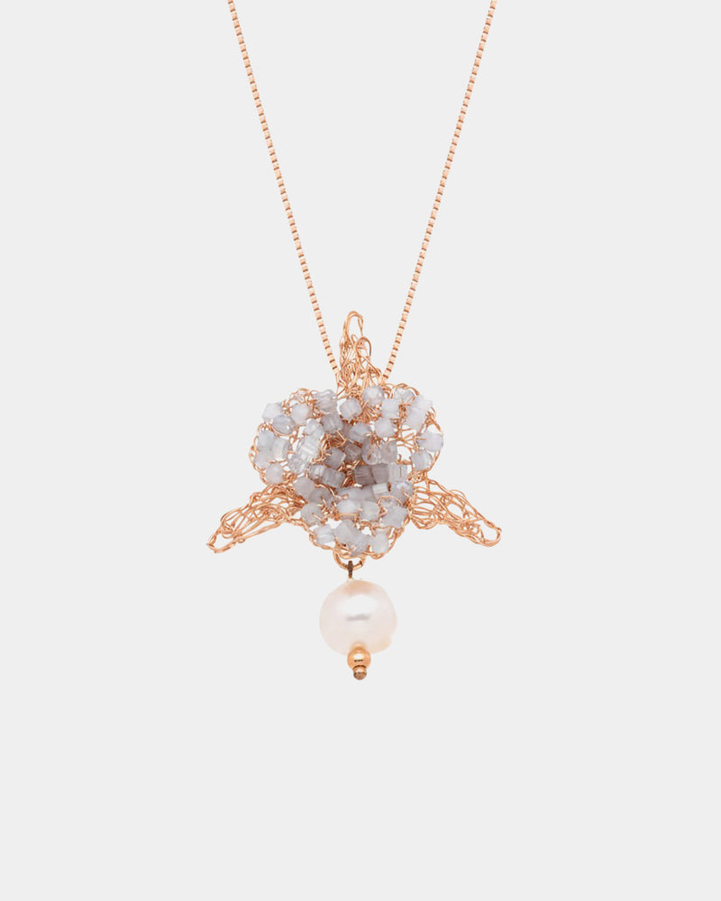 TREASURES OF BRAZIL - Blooming Beauty Aflorar Crochet Necklace