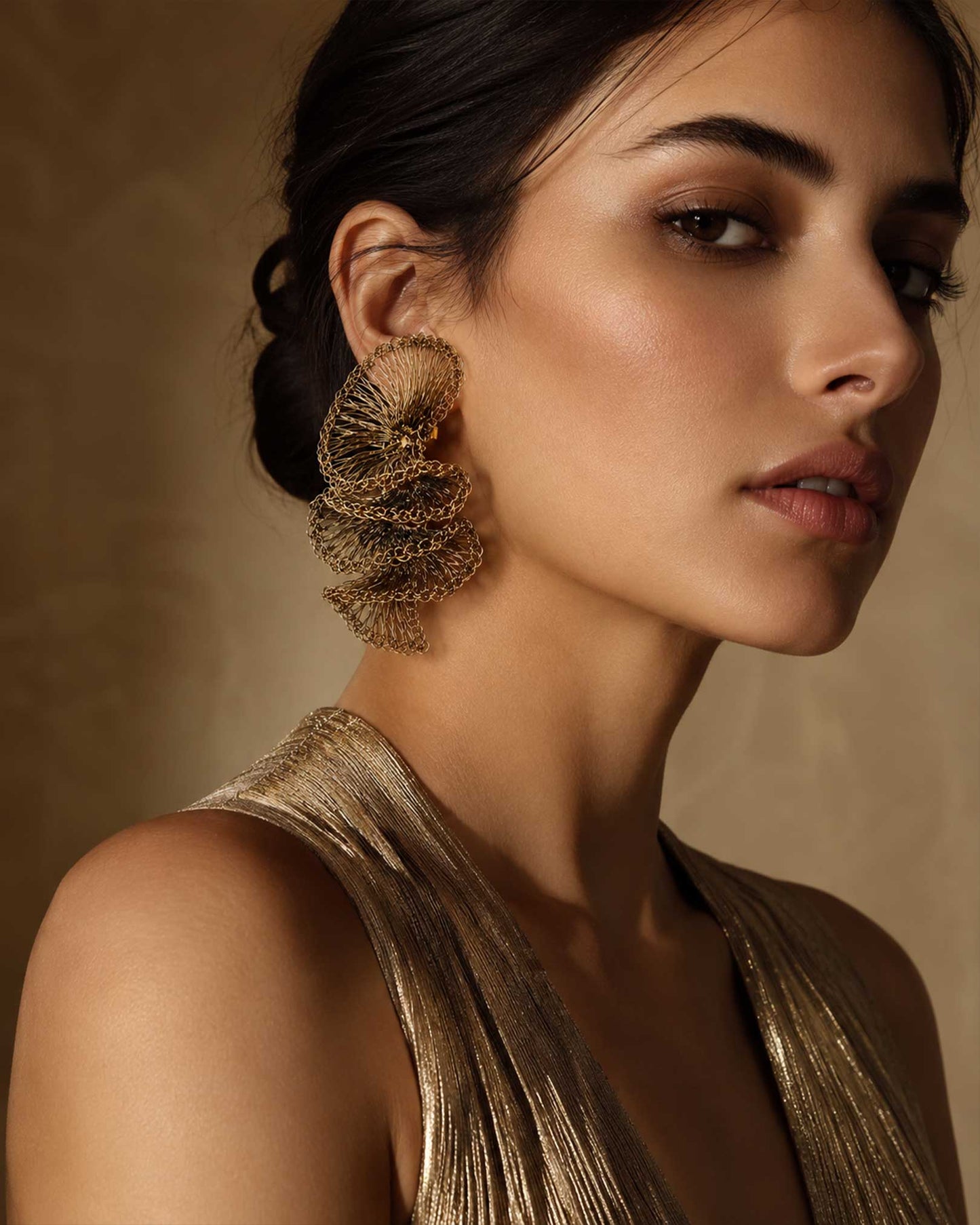 TREASURES OF BRAZIL - Blooming Beauty earrings wired