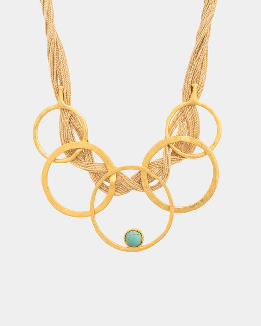 Ethereal Amazonia Circles Necklace