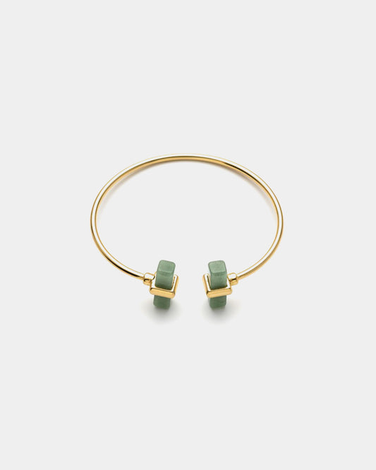 TREASURES OF BRAZIL - TerraFusion Gems Heavenly Stones Cuff Bracelet