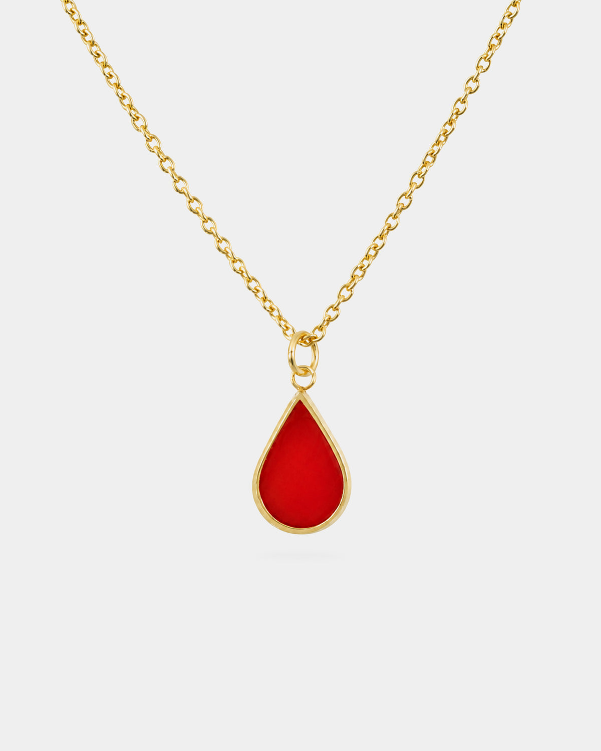 TURQUOISE MOUNTAIN - Chasma Drop Necklace Carnelian
