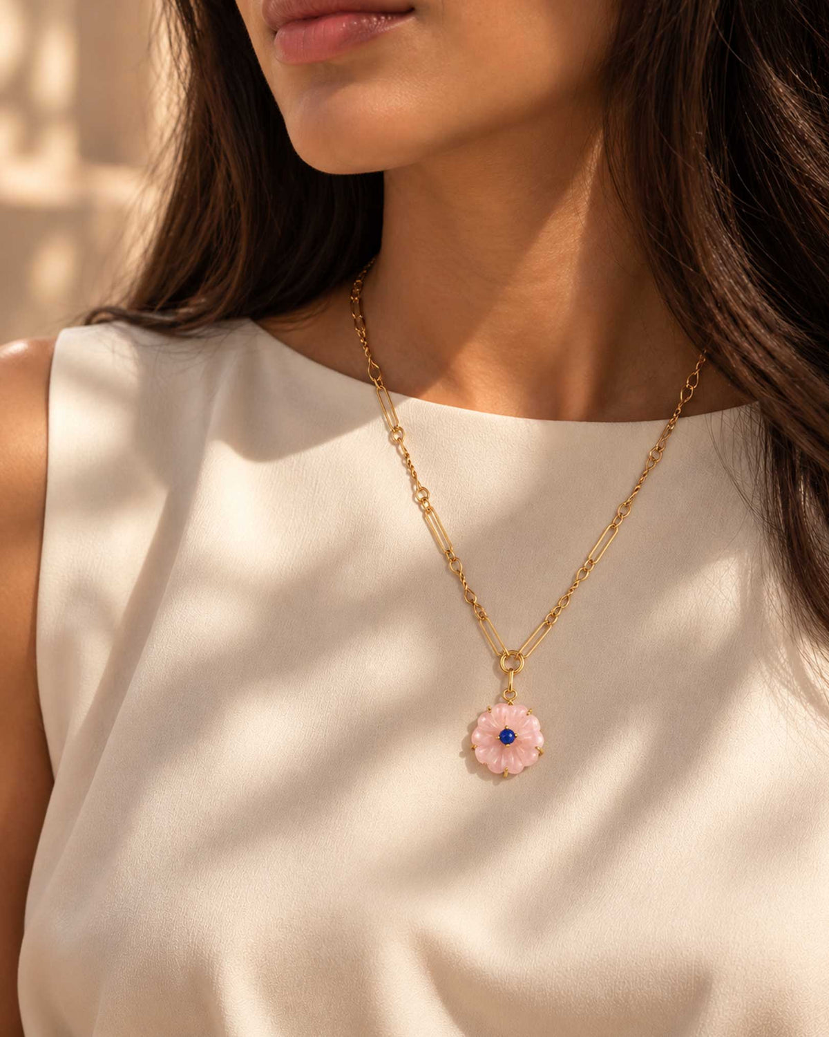 TURQUOISE MOUNTAIN - Friya Necklace - Morganite