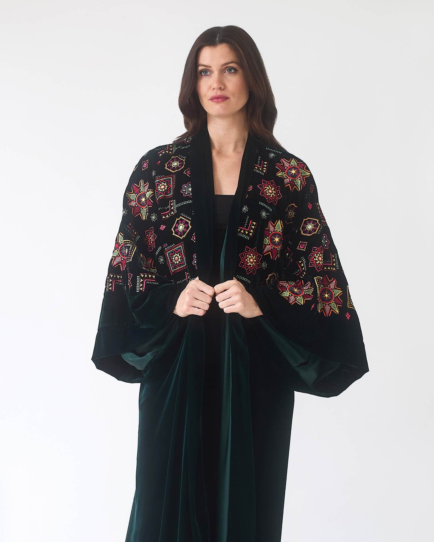 Dark Green Abaya from Yarakech