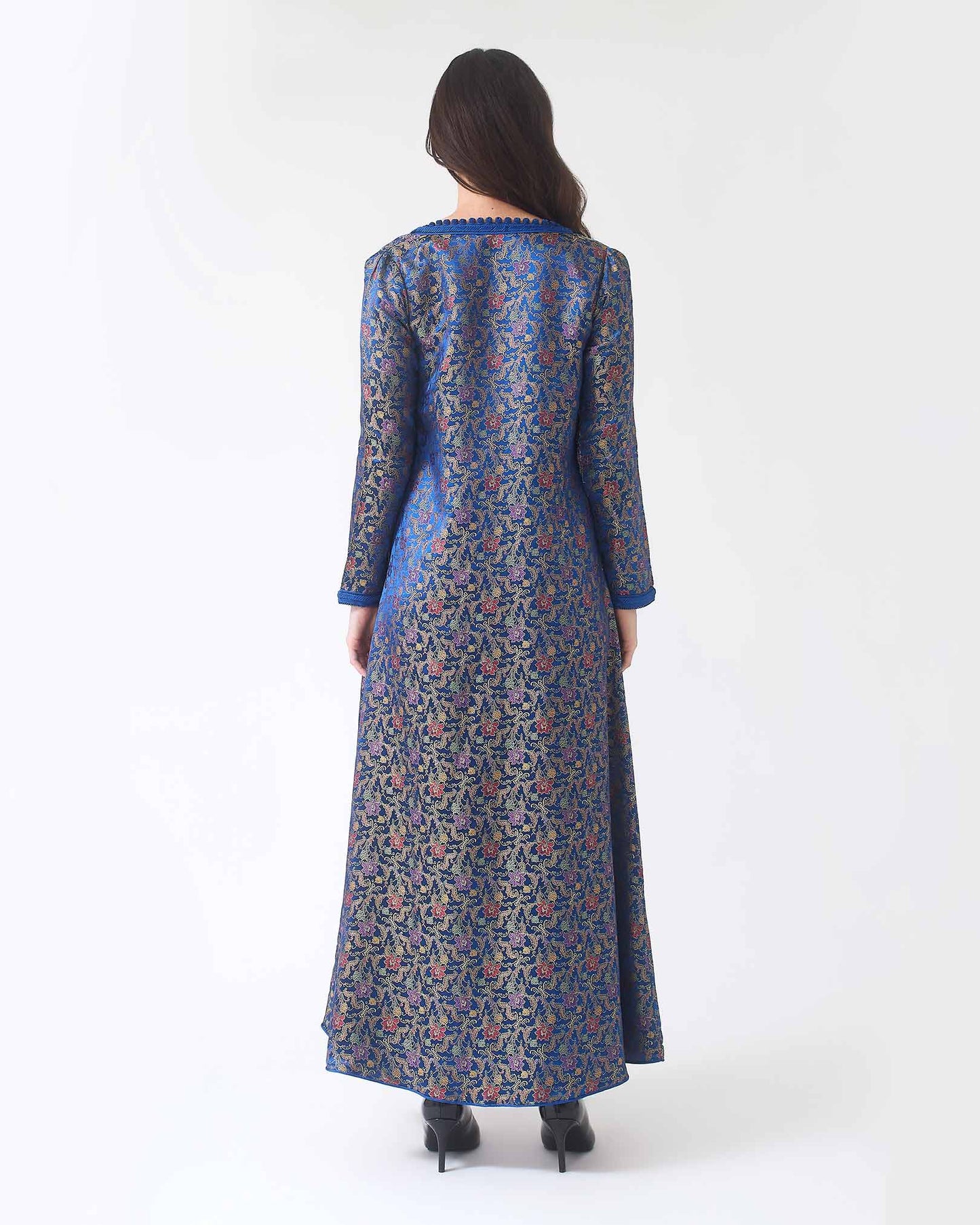 YARAKECH-Jacquard Longline Kimono
