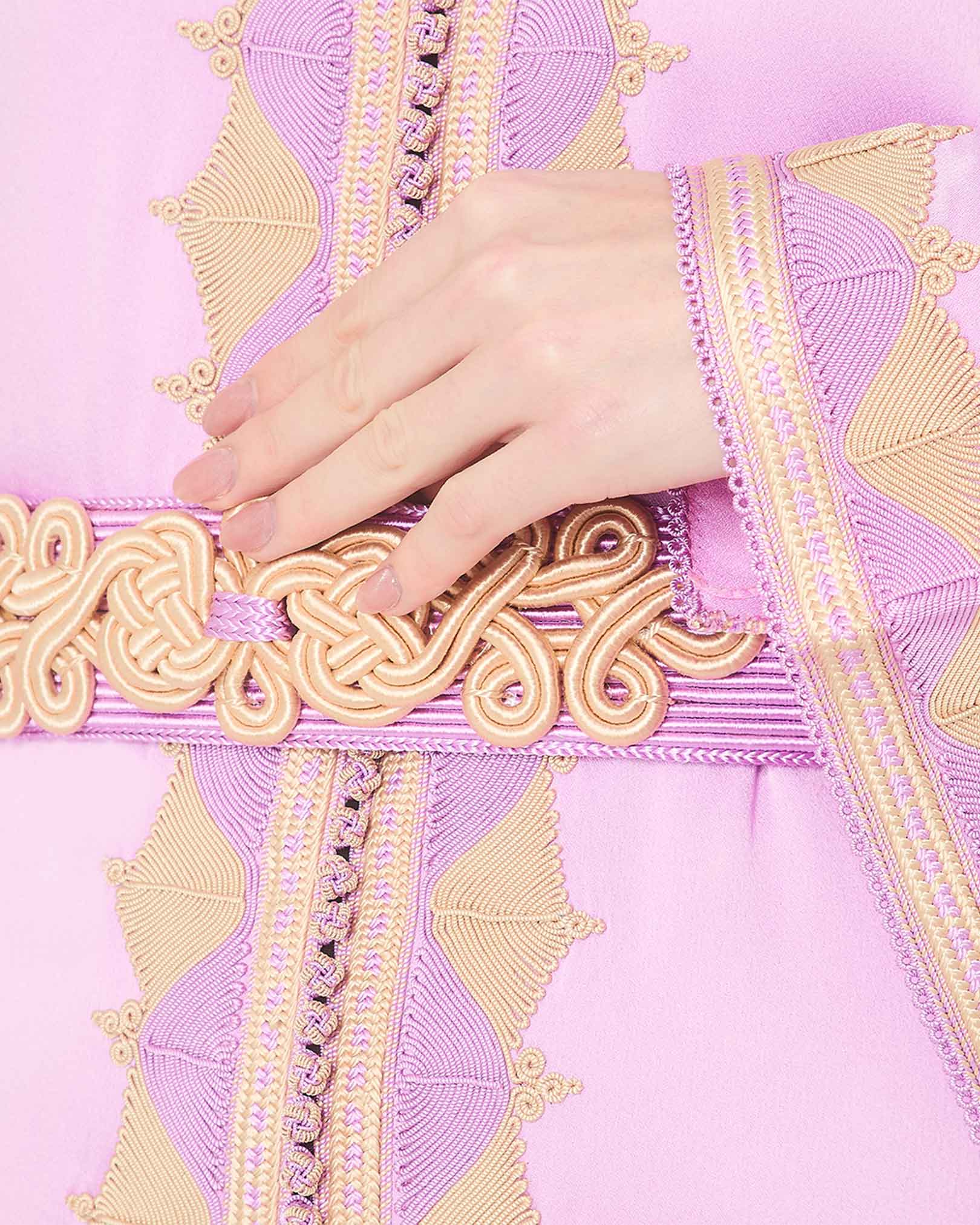 Yarakech Kaftan Set With Belt