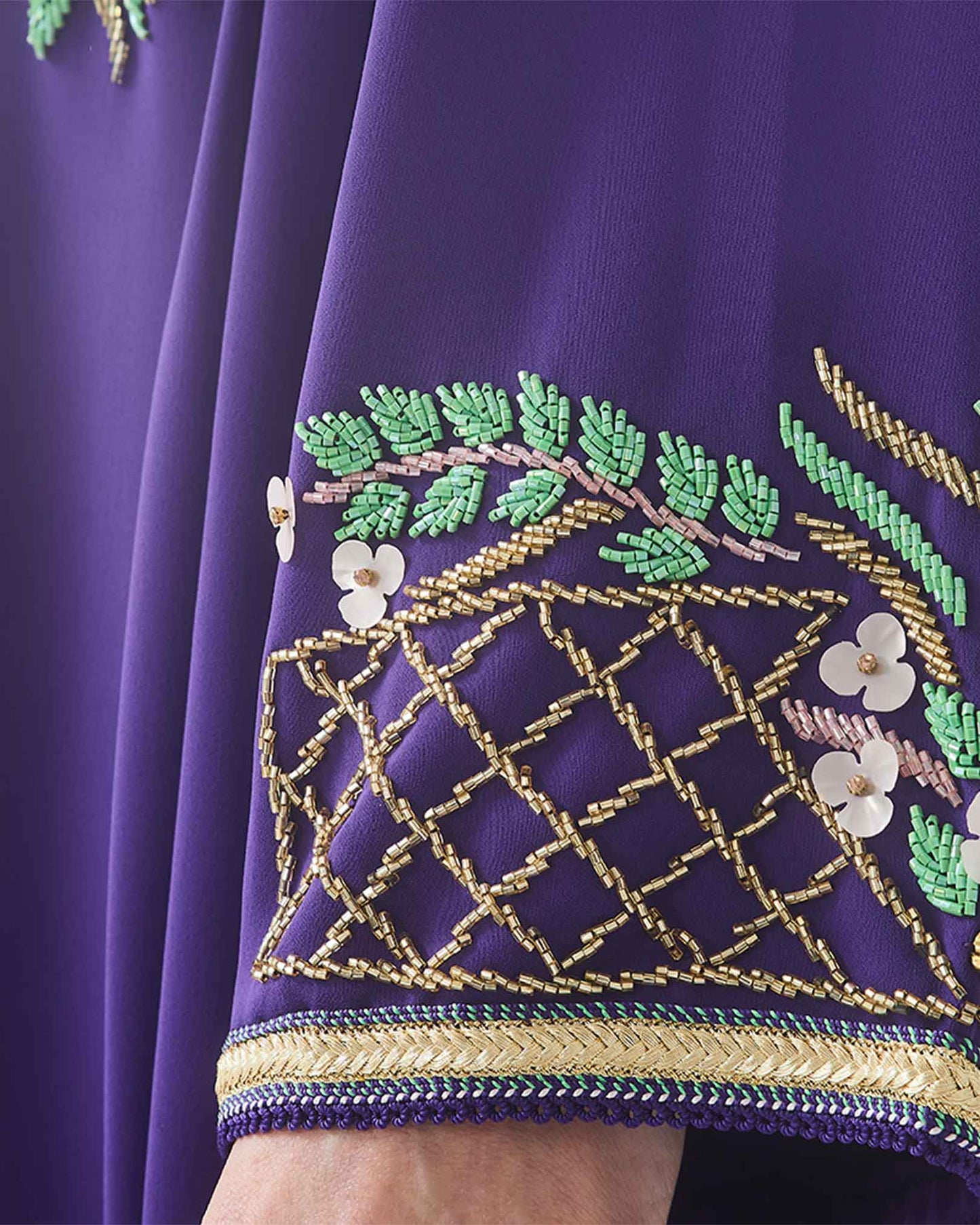 YARAKECH - Moroccan Hand Embroidered Kaftan