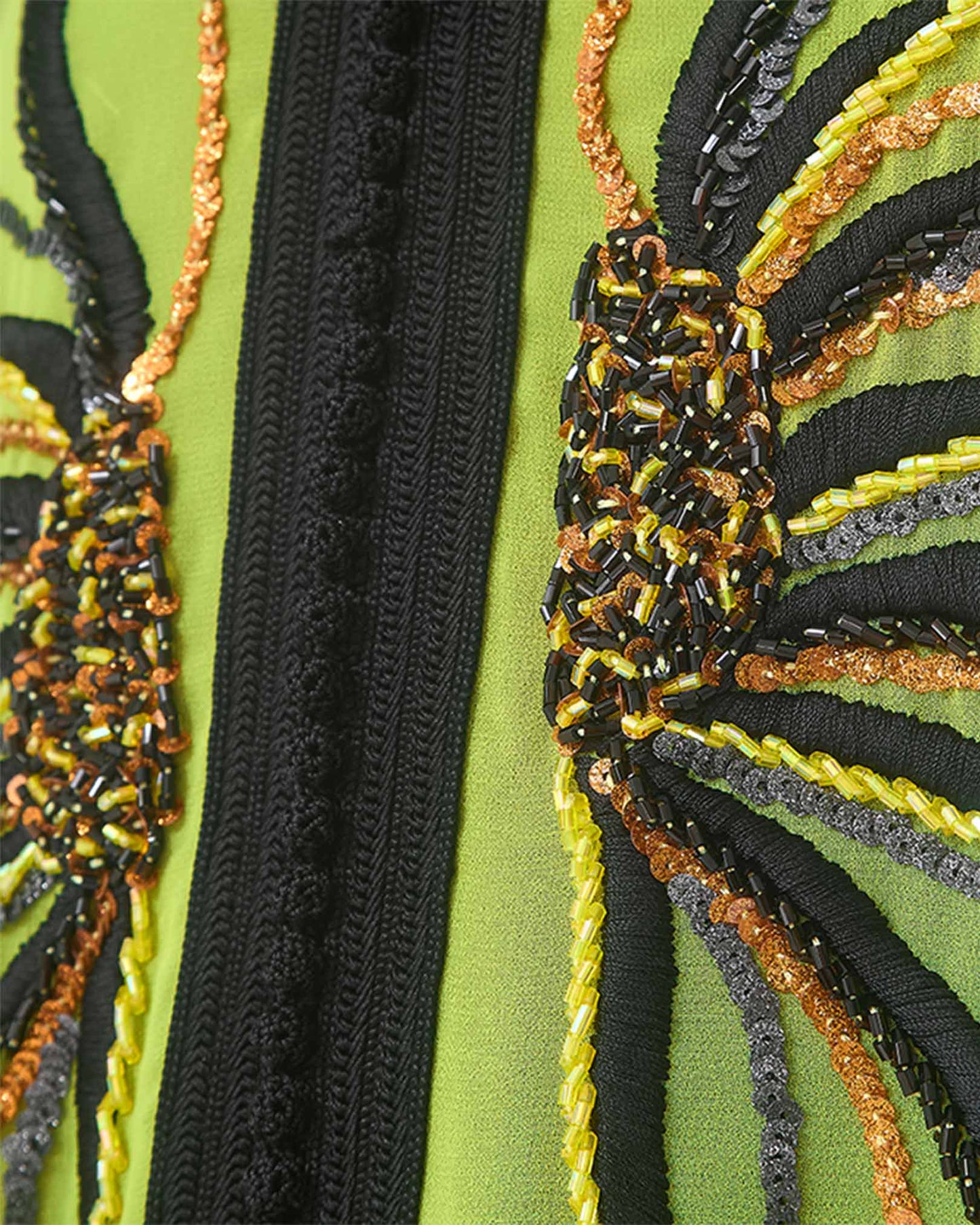 Yarakech - Embroidered Sheer Moroccan Kaftan with Hood