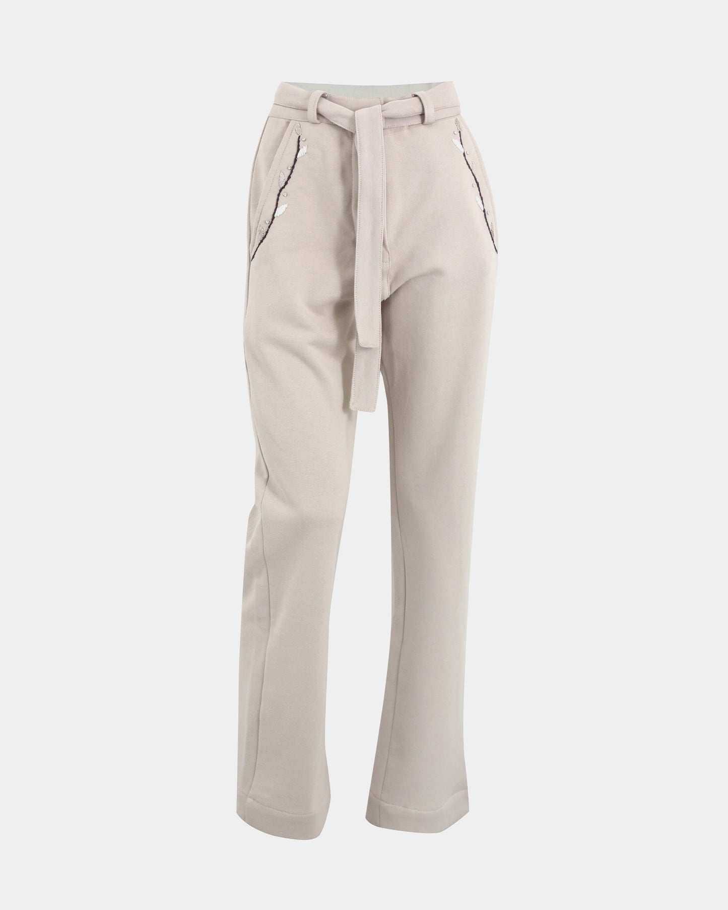 YMZ Cairo - Foglia Beige Pants