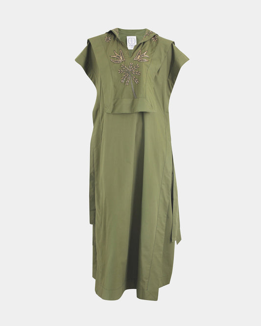 YMZ Cairo - Forest Green Natura Kaftan