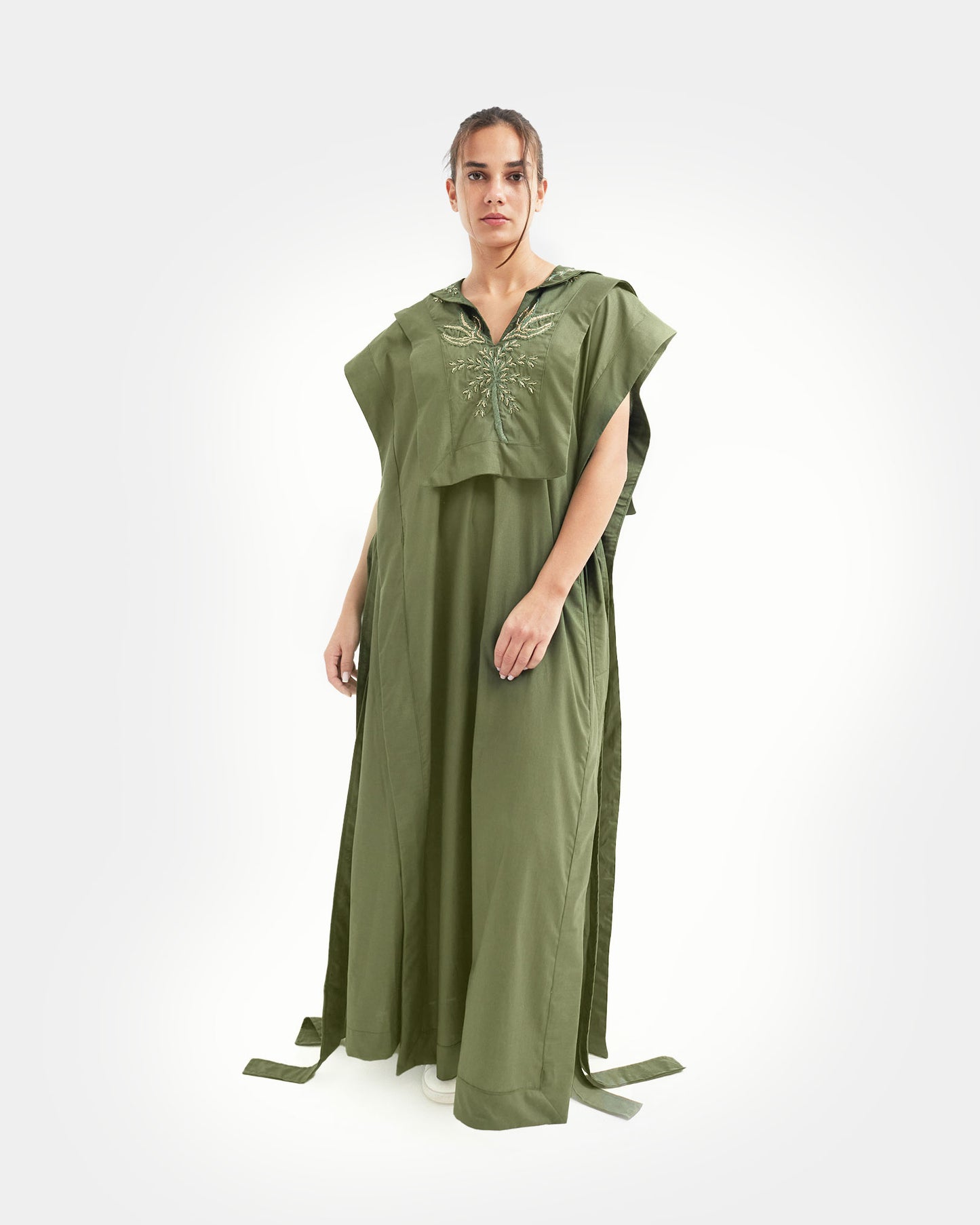 YMZ Cairo - Forest Green Natura Kaftan