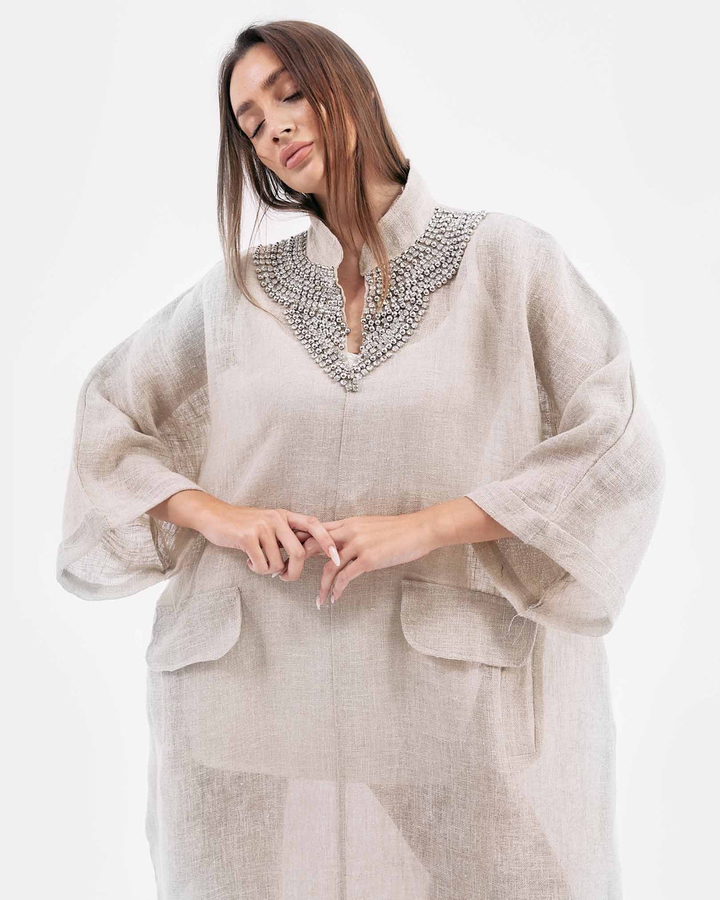 YMZ Cairo - La Raffia Gioiello Kaftan