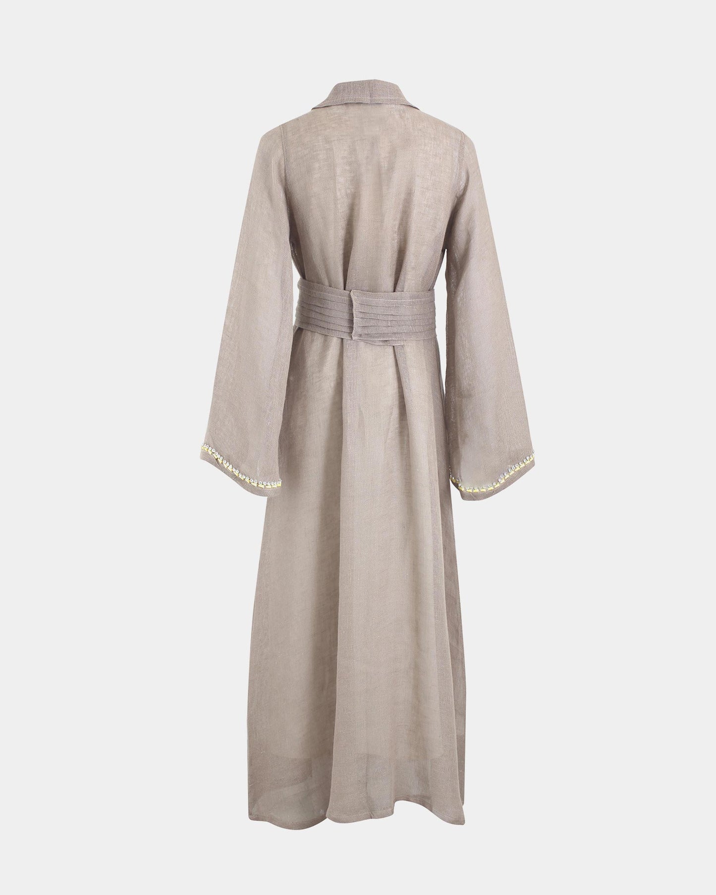 YMZ Cairo - La Raffia Preziosa Belted Dress