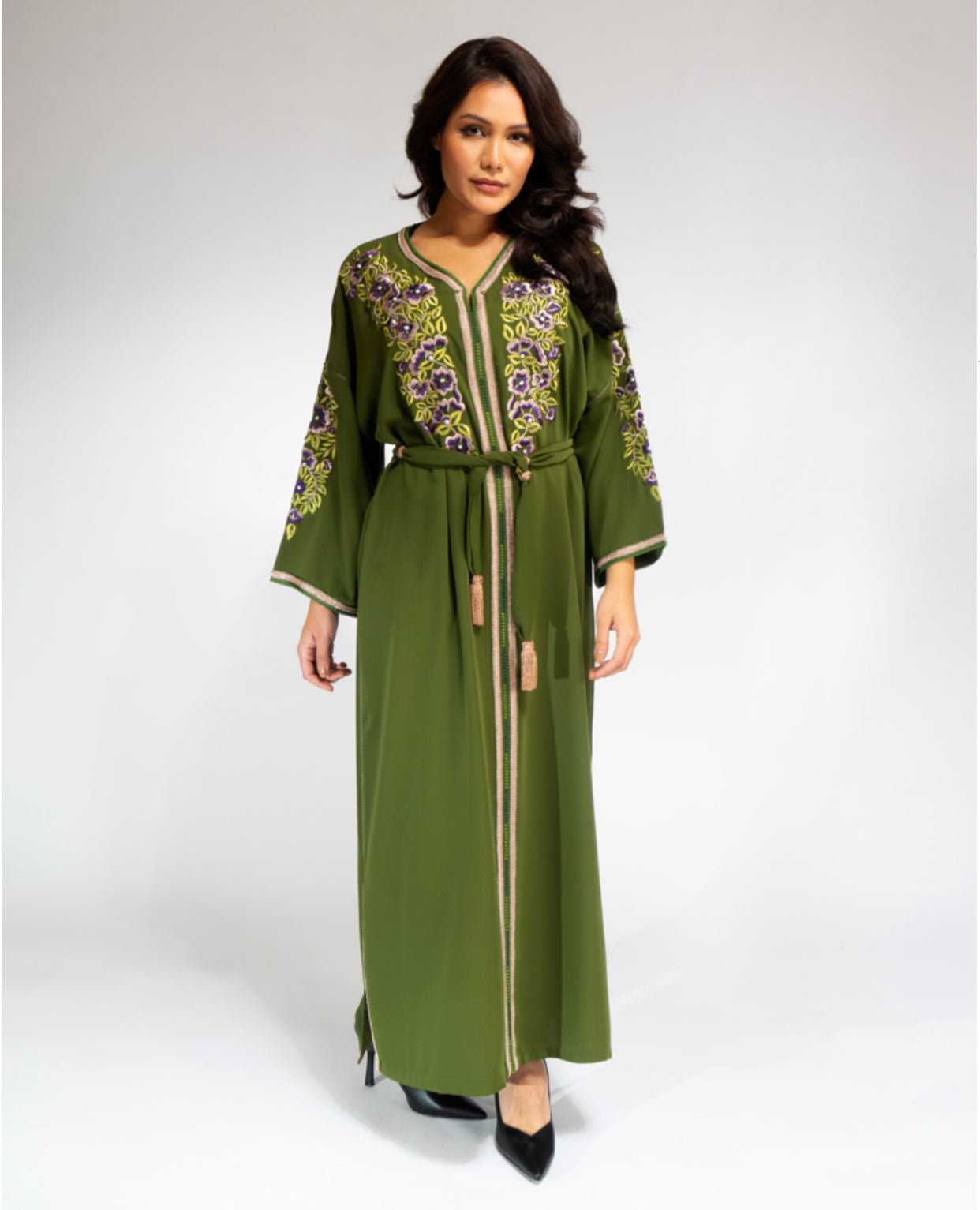 YARAKECH - Moroccan Embroidered Kaftan